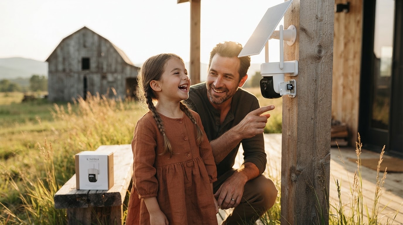 How to use an Outdoor Solar Security Camera without WiFi