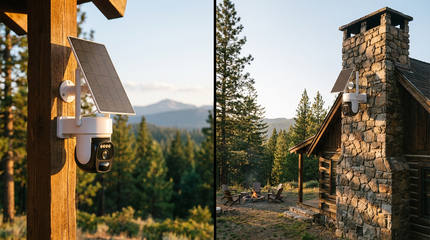 Selecting an Outdoor Solar Security Camera for Remote Cabins