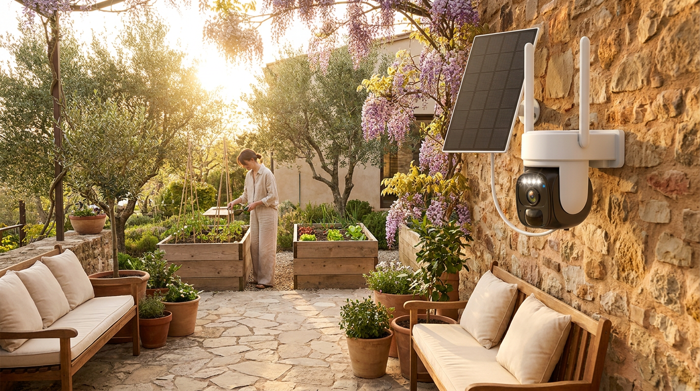 Spring Security Upgrades and Outdoor Solar Security Camera