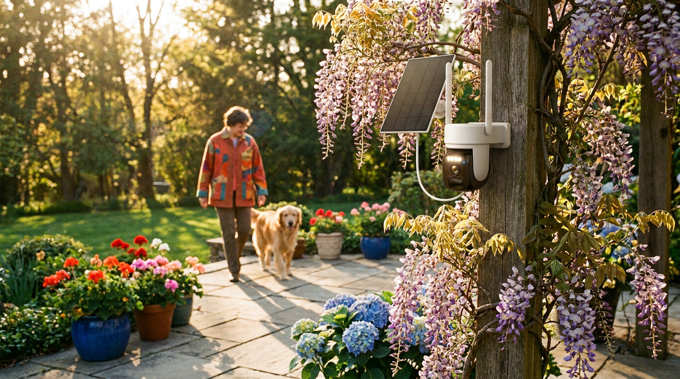 Why does Outdoor Solar Security Camera color vision matter?