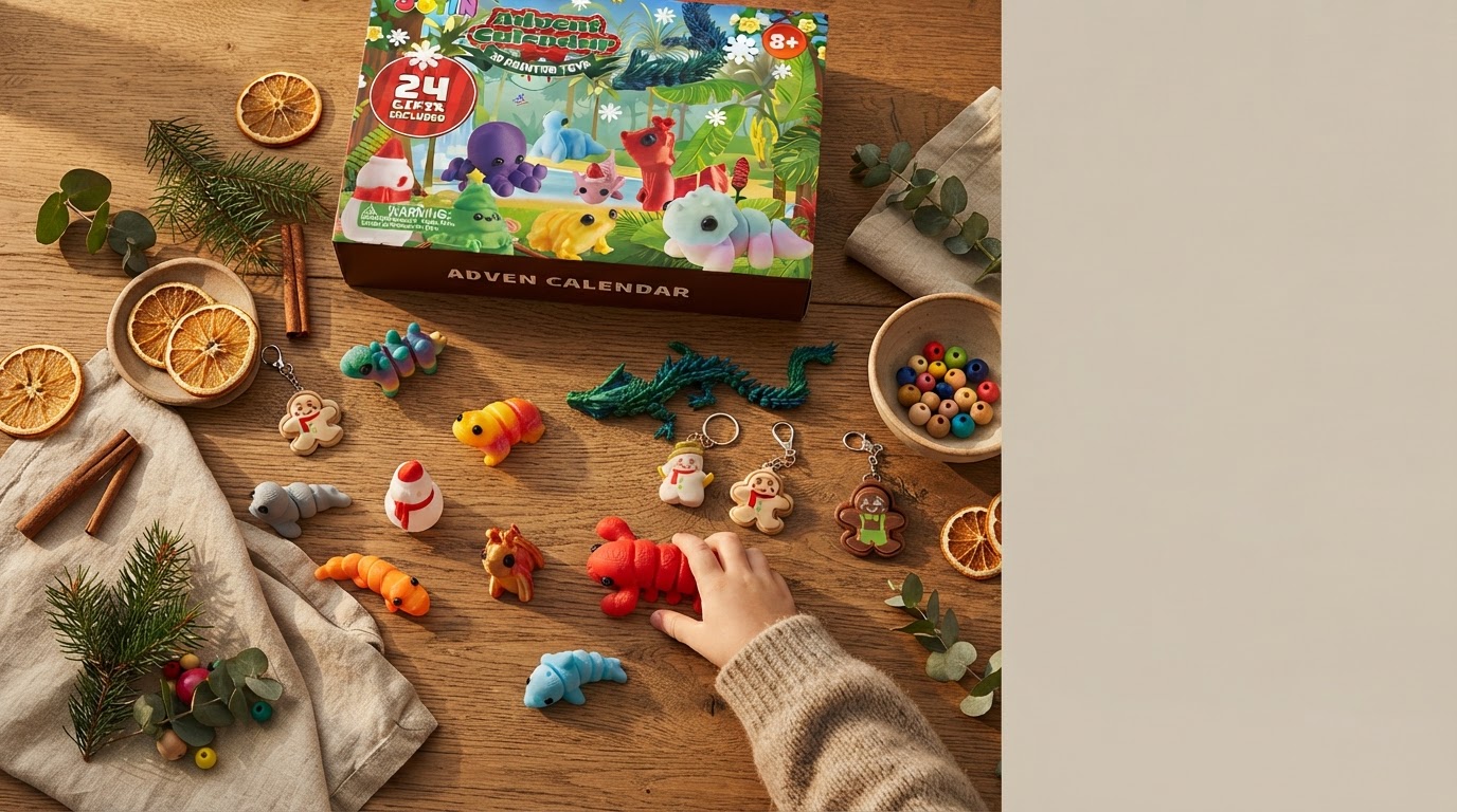Choosing Toys Advent Calendar for Sugar Free Holidays