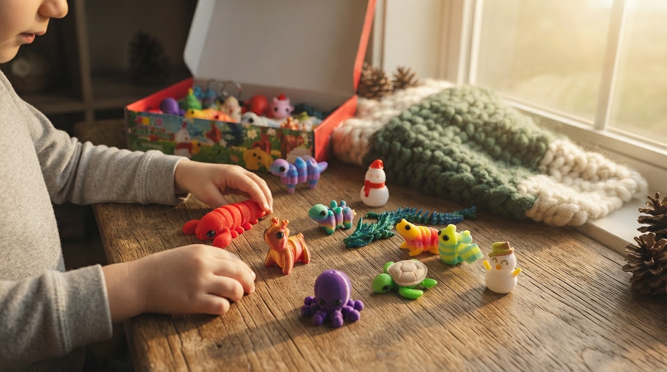 Tactile Focus with the Toys Advent Calendar Selection