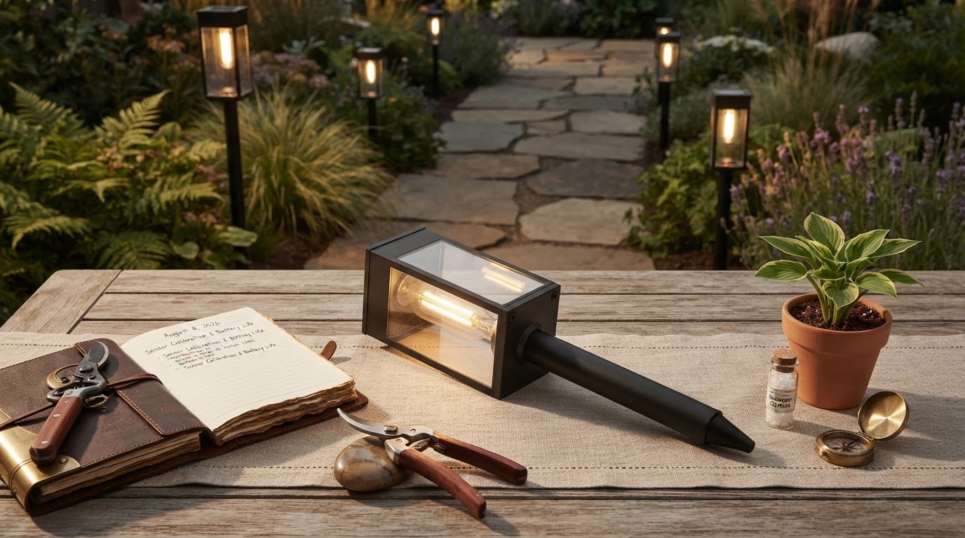 Waterproof Solar Garden Pathway Lights with Automatic On And Off