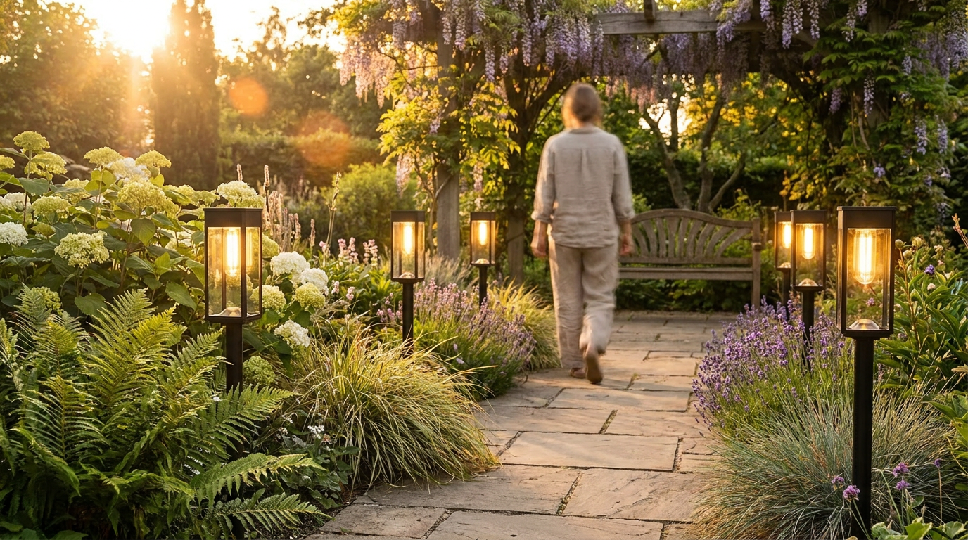 Creative Garden Lighting Trends Boost Solar Pathway Lights