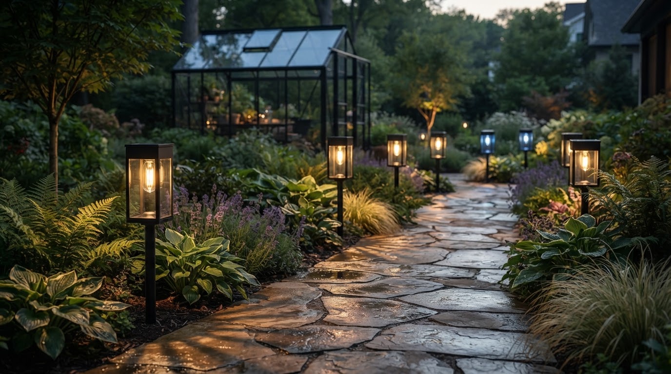 How Automatic Solar Sensors Work for Outdoor Pathway Lighting