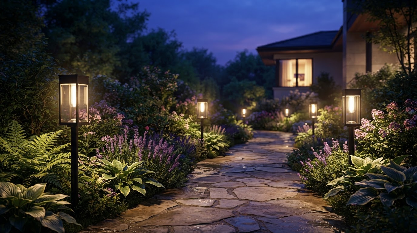 INCX Solar Ground Lights Discounted for Prime Members