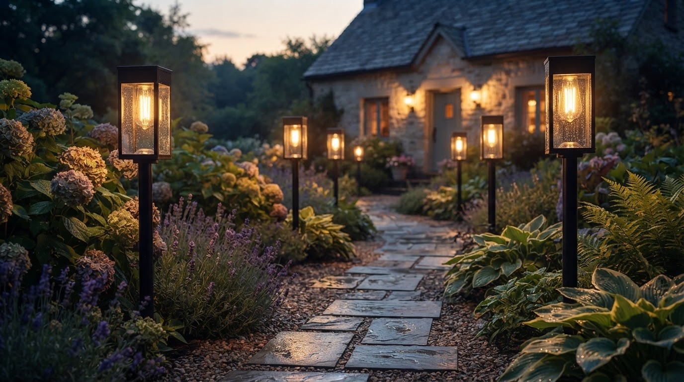 KOOPER Price Drop Tests Waterproof Solar Pathway Lights