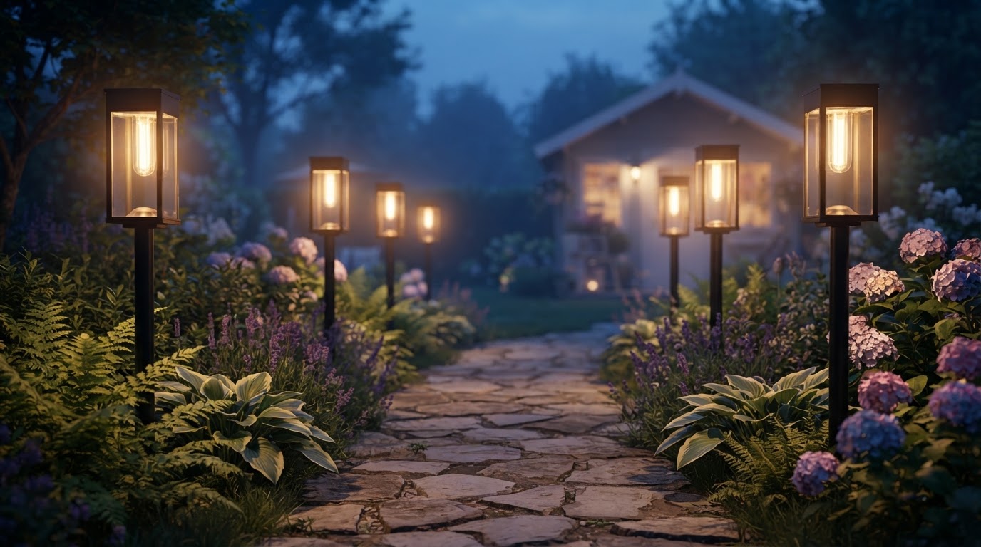 KOOPER Solar Pathway Lights Price Drops to Under $30