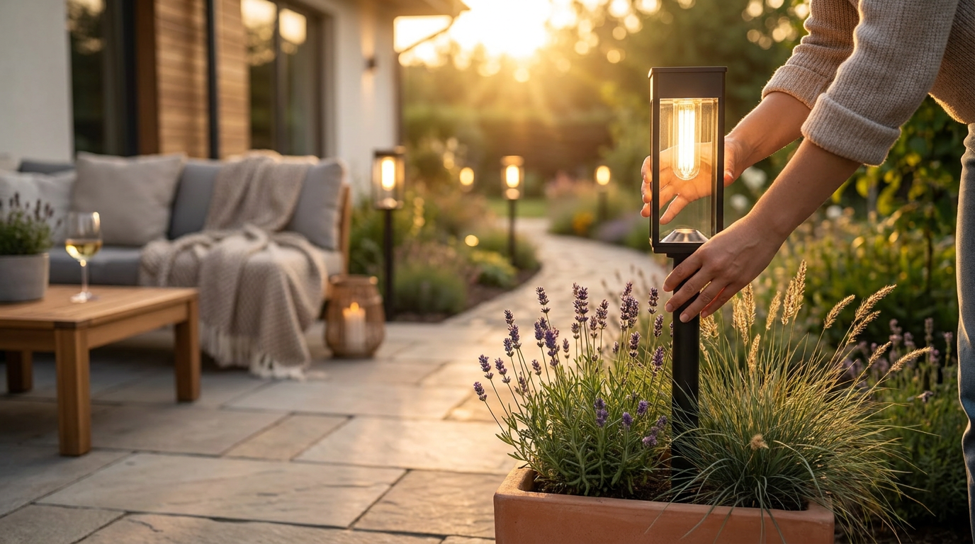 Rethinking Lumens in Modern Black Solar Landscape Lighting