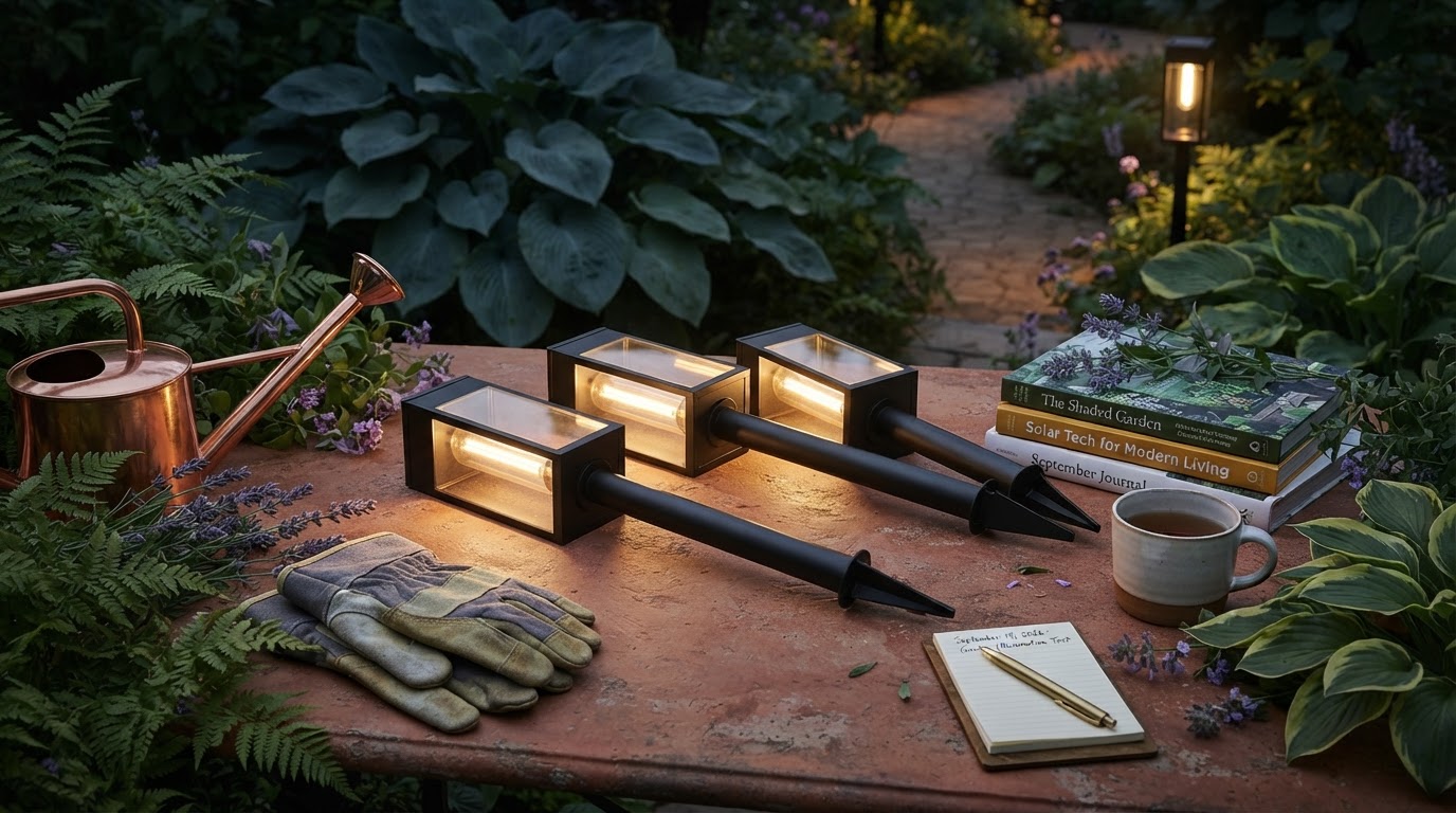 Illuminating Dark Flower Beds with Waterproof Solar Garden Pathway Lights with Automatic On And Off