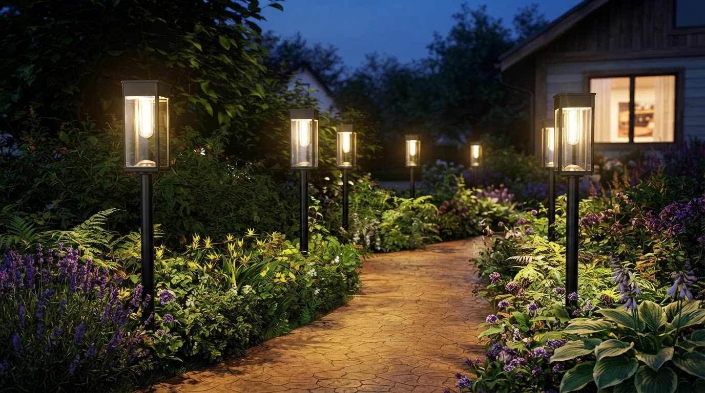 Why Use Waterproof Solar Garden Pathway Lights with Automatic On And Off?