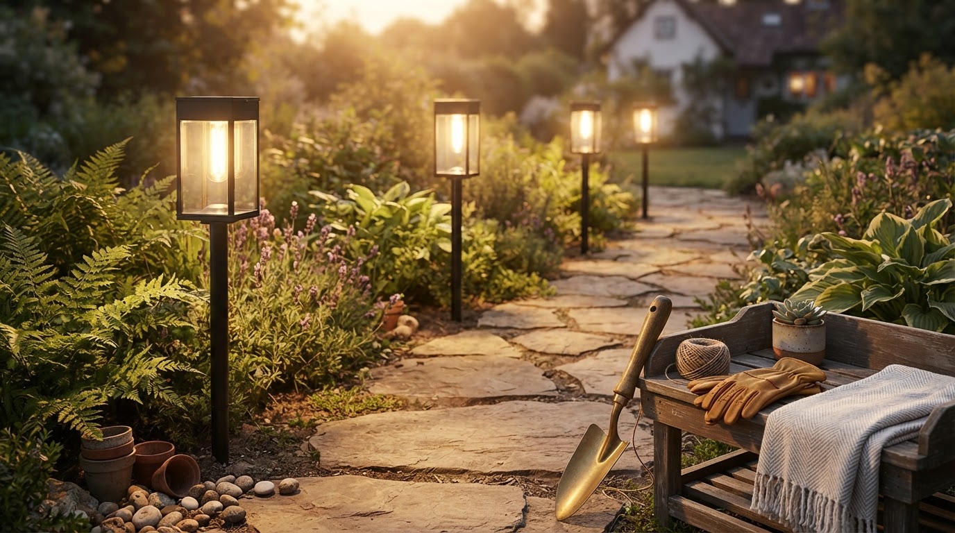 How far apart should Waterproof Solar Pathway Lights be?