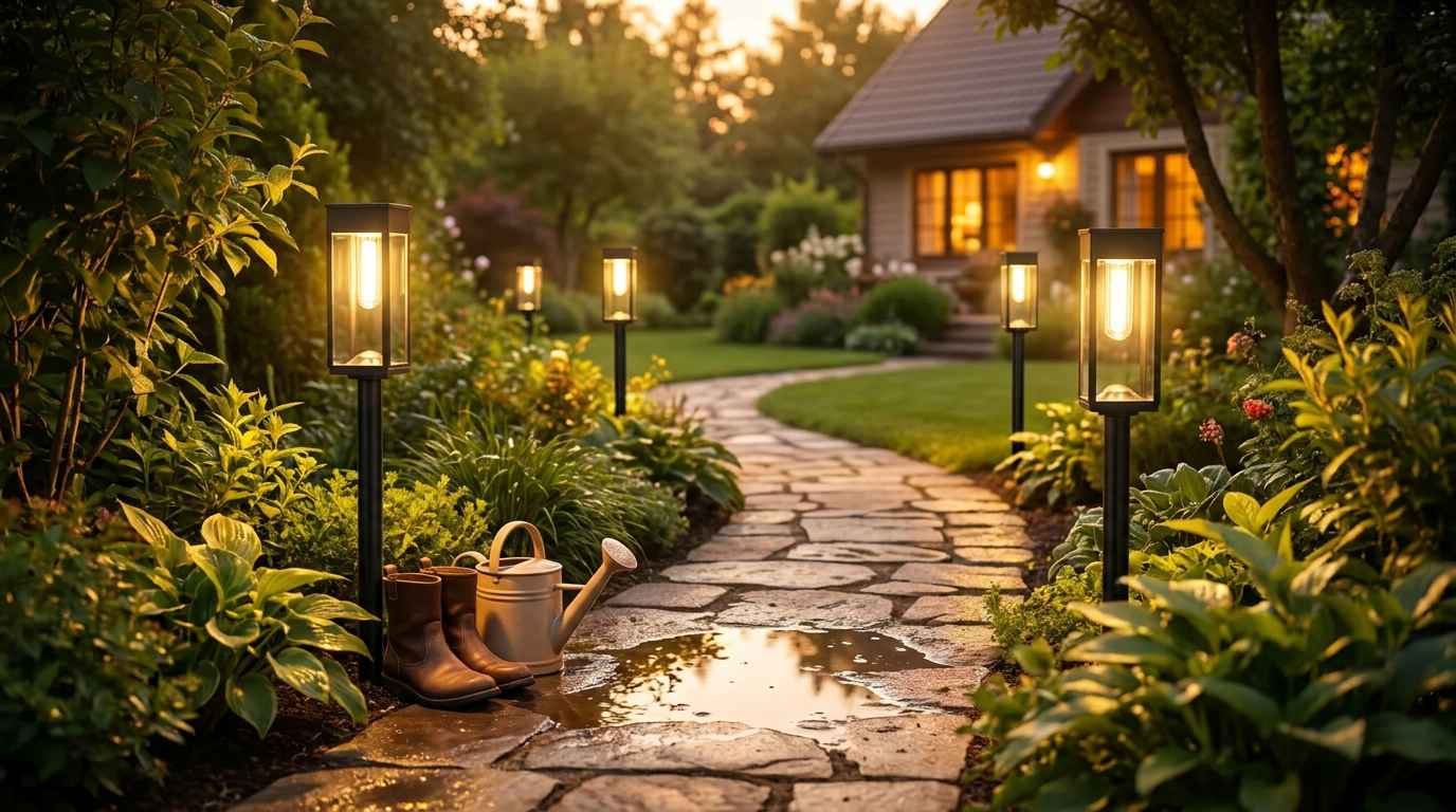 Why choose Waterproof Solar Garden Pathway Lights with Automatic On And Off?