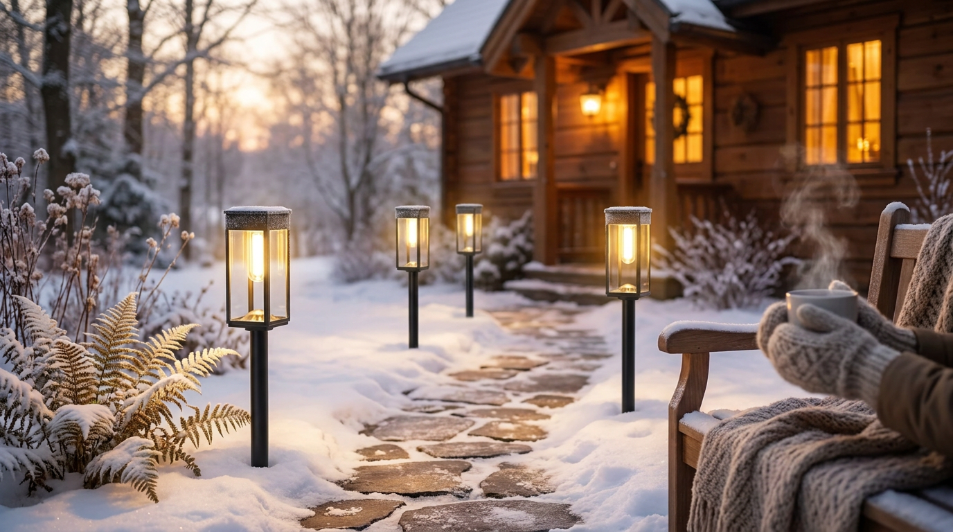 Can Waterproof Solar Garden Pathway Lights Work in Winter?