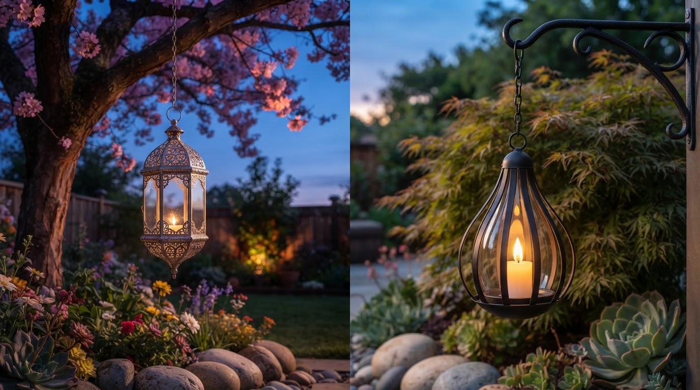 Which hanging solar garden lanterns are most durable?