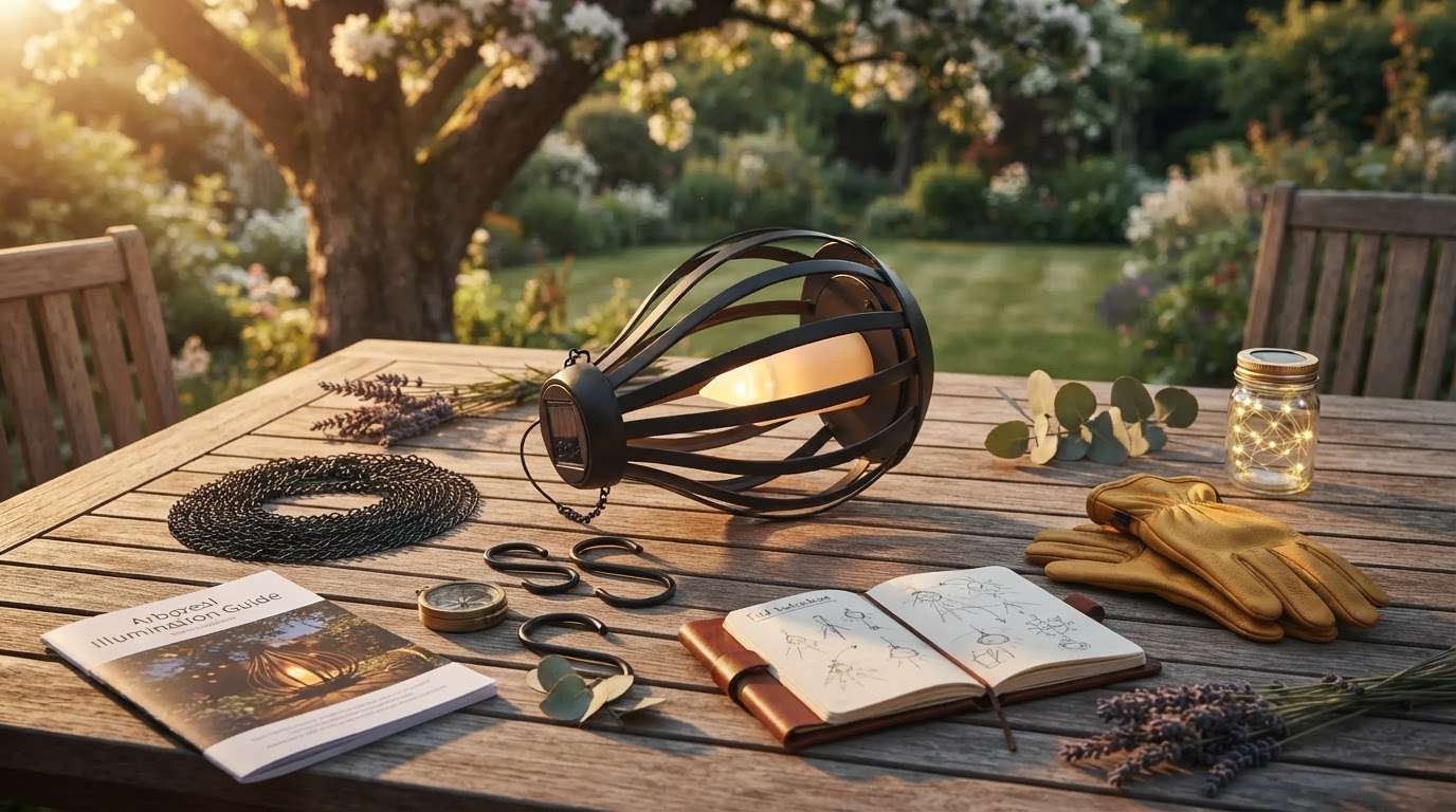 Selecting Solar Water Drop Lanterns for Tree Canopies