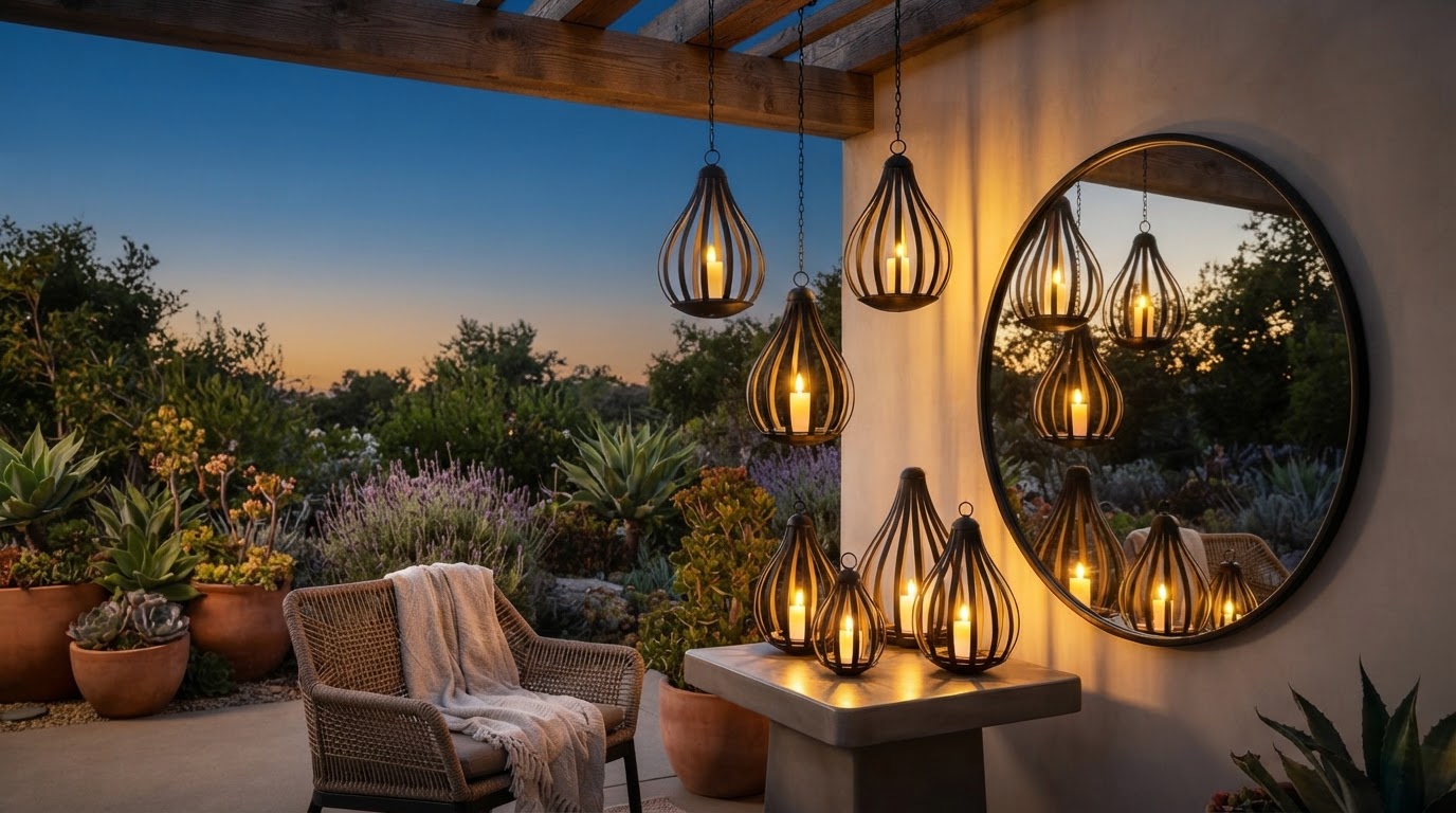 Do Solar Water Drop Lanterns Provide Functional Patio Light?