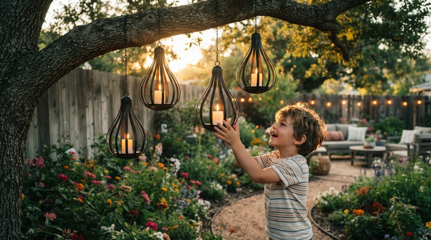 Solar Water Drop Lantern Positioning and Placement Strategy