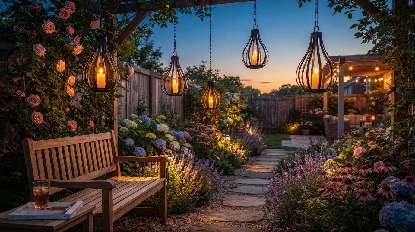 How Long Does a Solar Water Drop Lantern Last at Night?