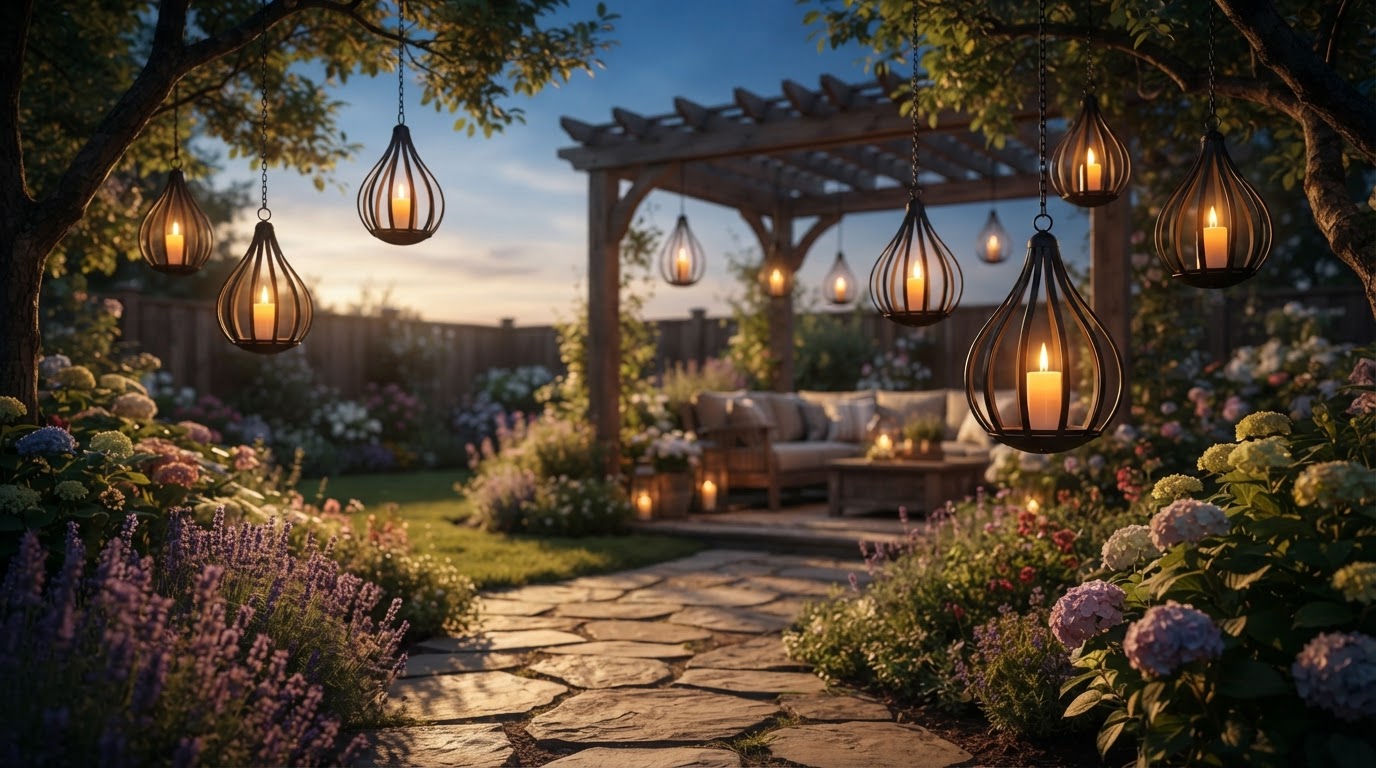 Solar Water Drop Lantern: Sustainable Path Decor Review