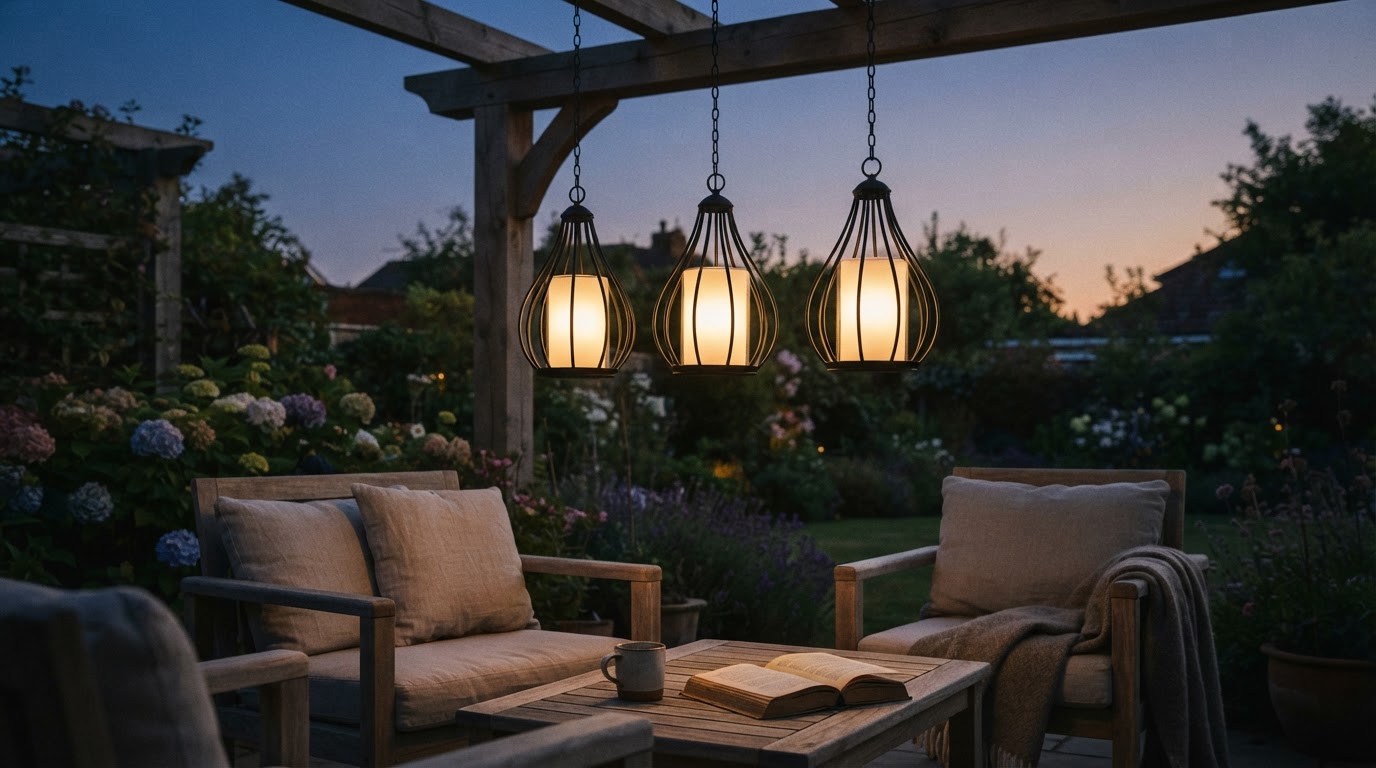 Is a Solar Water Drop Lantern right for warm white lighting?