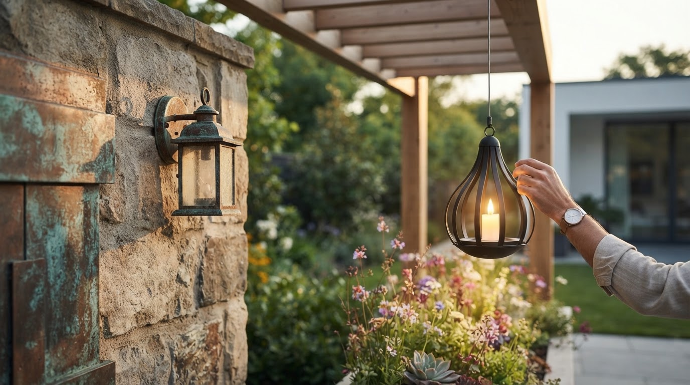Enhancing Outdoor Spaces with the Solar Water Drop Lantern
