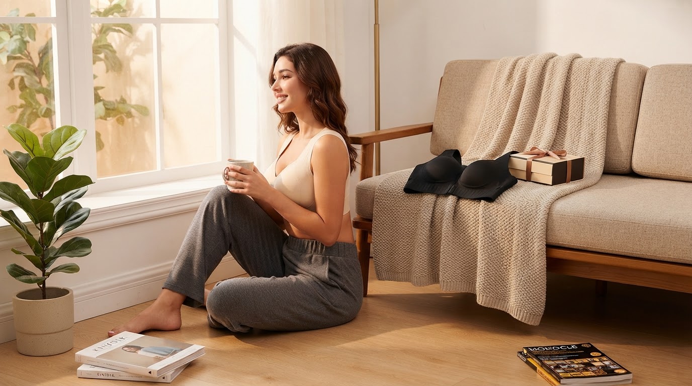 Achieving Spinal Alignment with Postural Wireless Bra