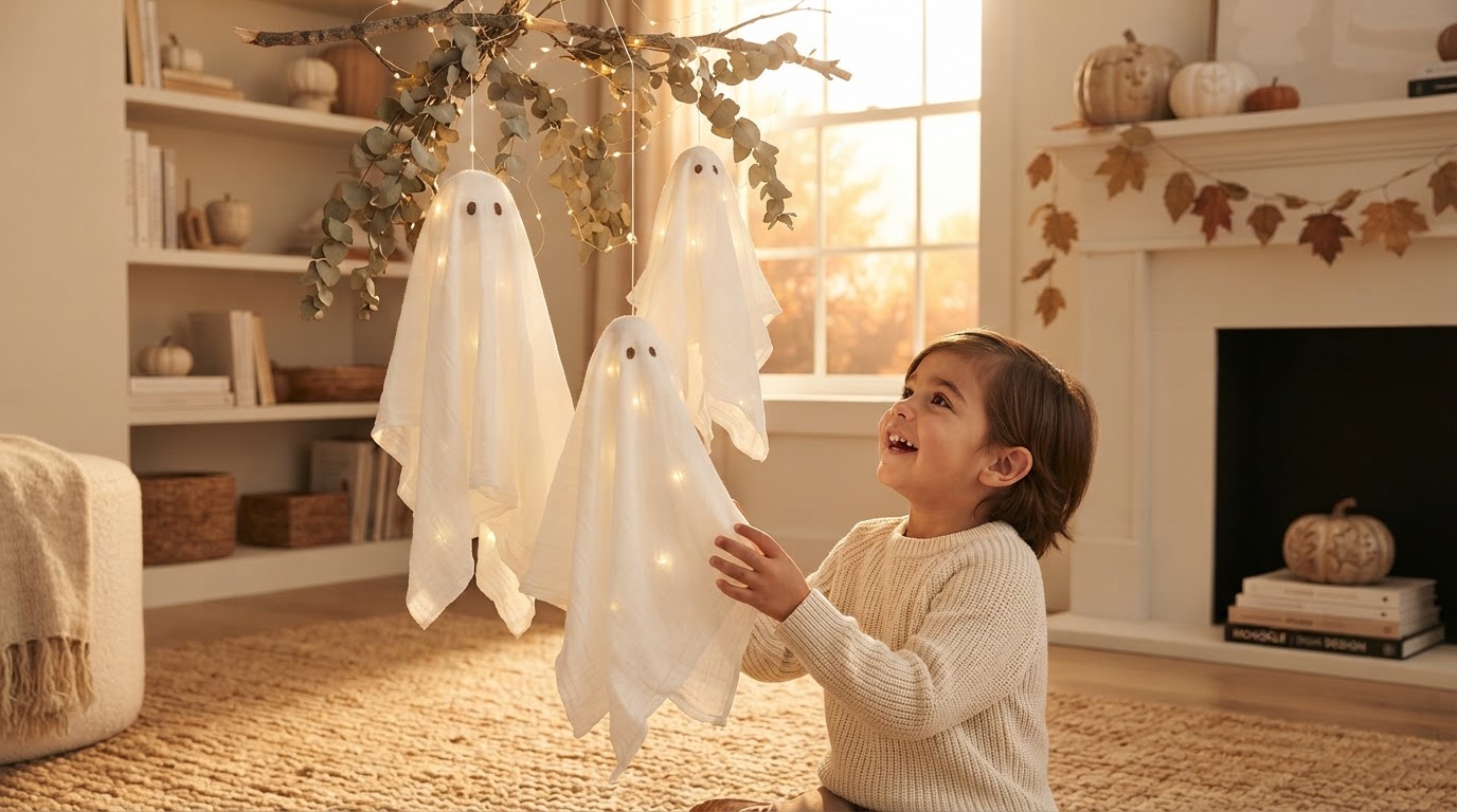 Integrating Solyra Spooky Ghost into Cute Ghost Lamp Decor