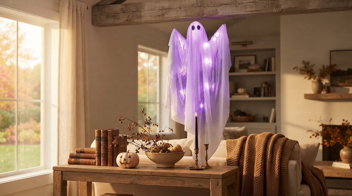 How do I style Solyra Spooky Ghost for Halloween?