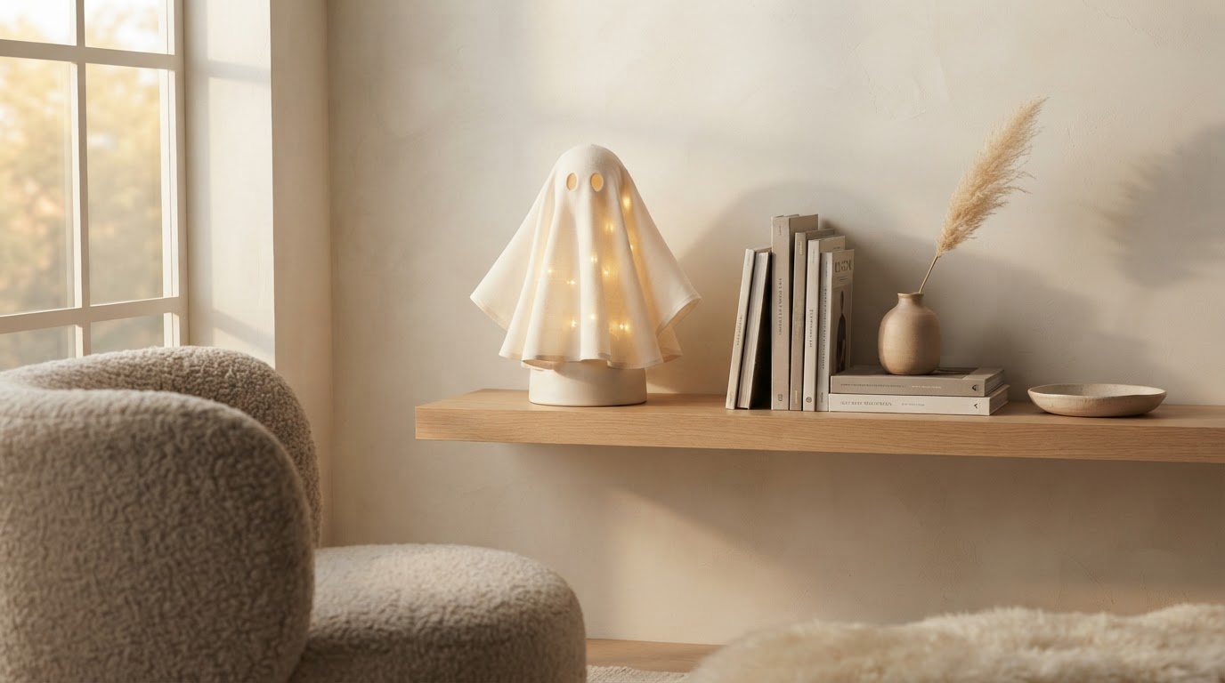 Why choose the Solyra Spooky Ghost for minimalist decor?