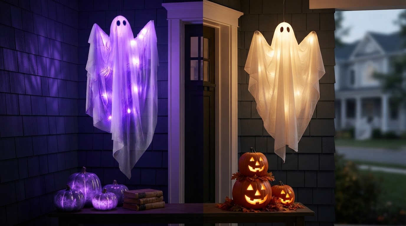 Is the Solyra Spooky Ghost better than standard decor?