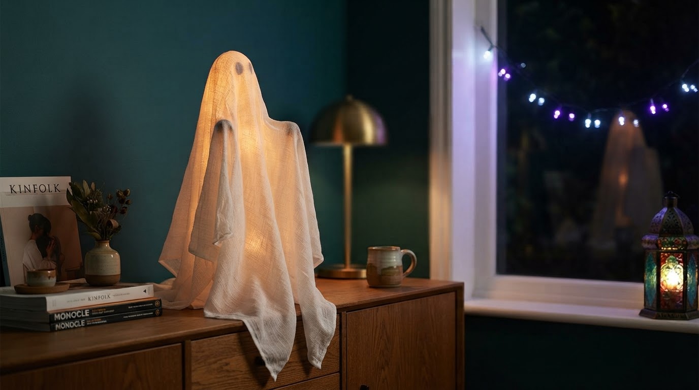 How does Solyra Spooky Ghost compare to seasonal lighting?
