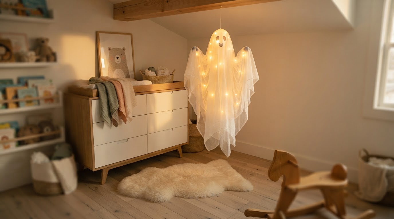 Is Solyra Spooky Ghost effective for nursery decor?