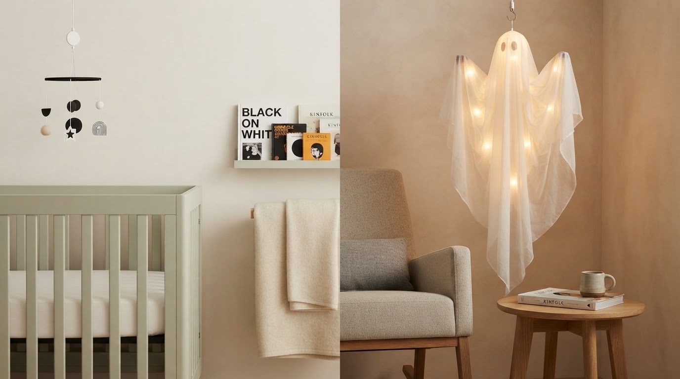 Solyra Spooky Ghost Nursery Lighting Standards