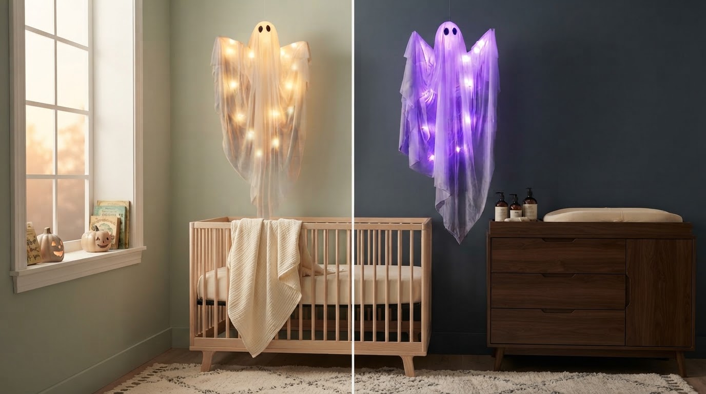 Solyra Spooky Ghost Nursery Light Selection Strategy