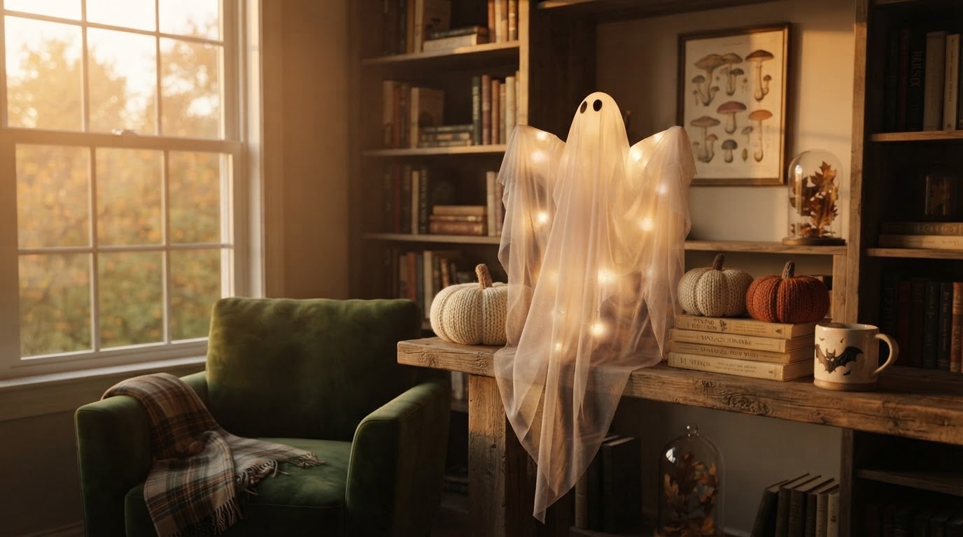 Will Solyra Spooky Ghost fit my spooky season room decor?
