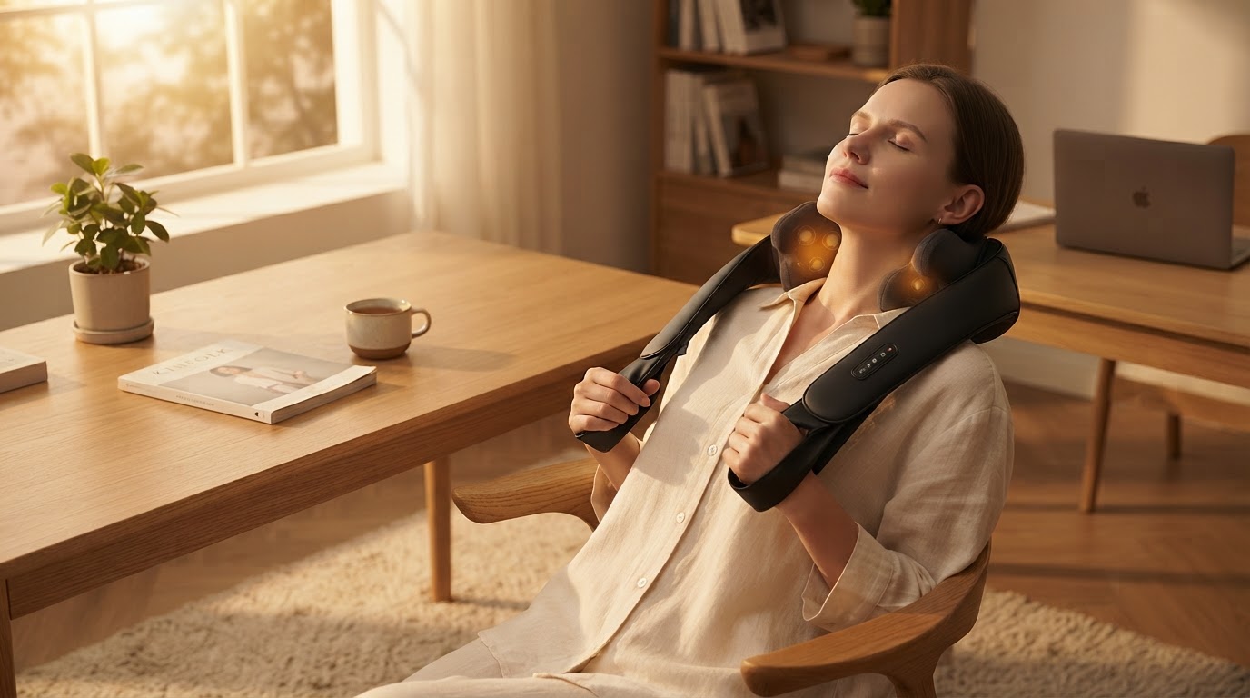 Amzpony Cordless Neck Massager Price Drops to $19