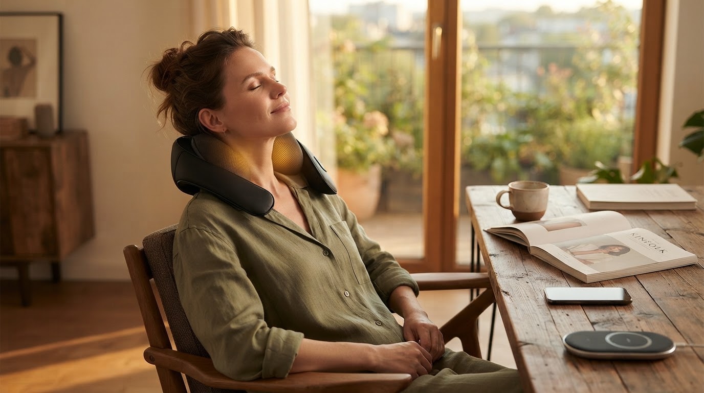 Amzpony Neck Massager Price Drop to $19 via Dealnews
