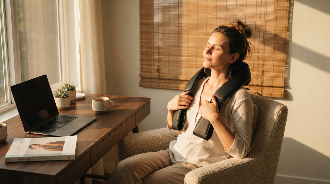 Amzpony Cordless Massager Deal Hits Cordless Neck Massager