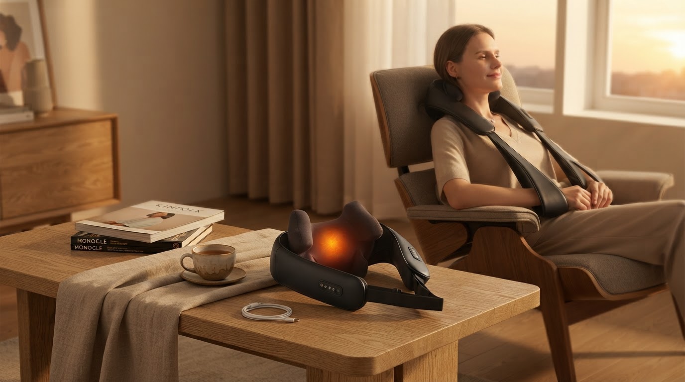 AMZPONY Discount Challenges MASGRE Cordless Neck Massager