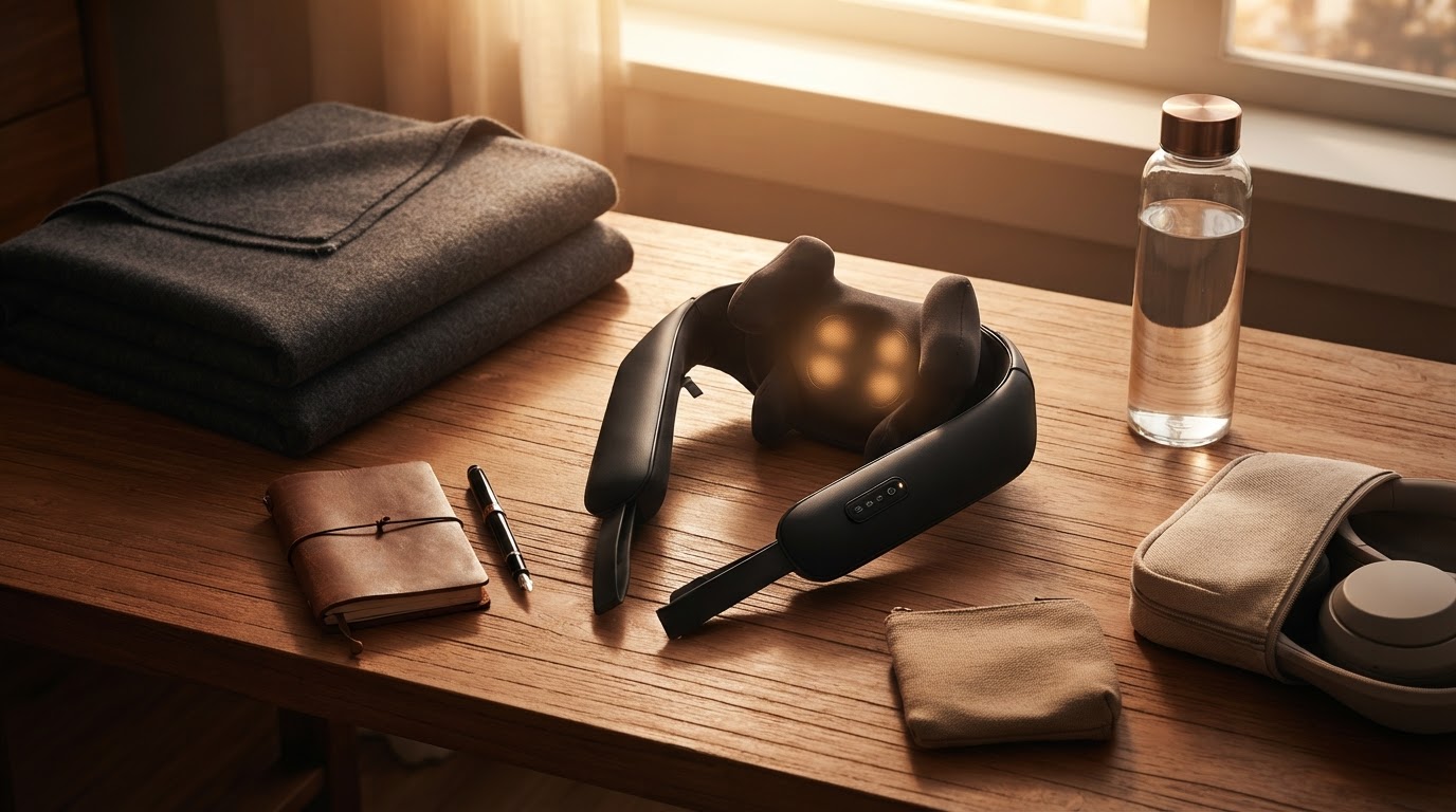 Optimizing Travel Recovery with Cordless Neck Massager