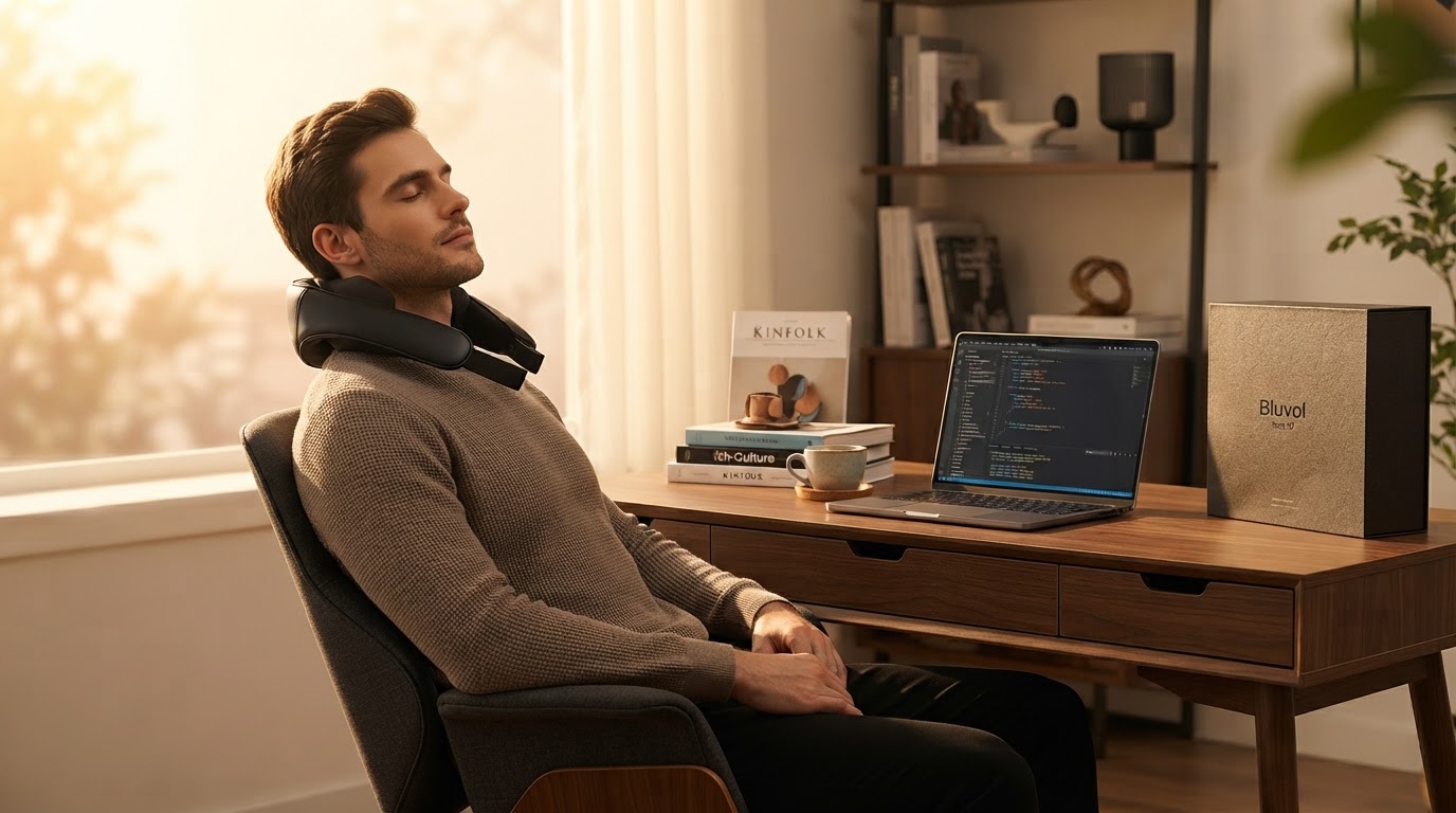 Bluvol Nest 10 Discount vs MASGRE Cordless Neck Massager