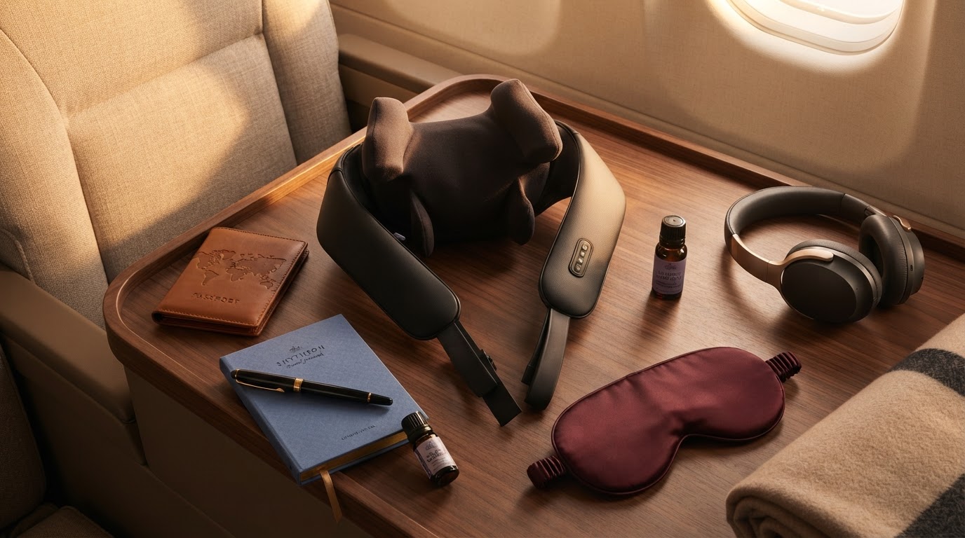 Selecting a Cordless Neck Massager for Long Haul Flights