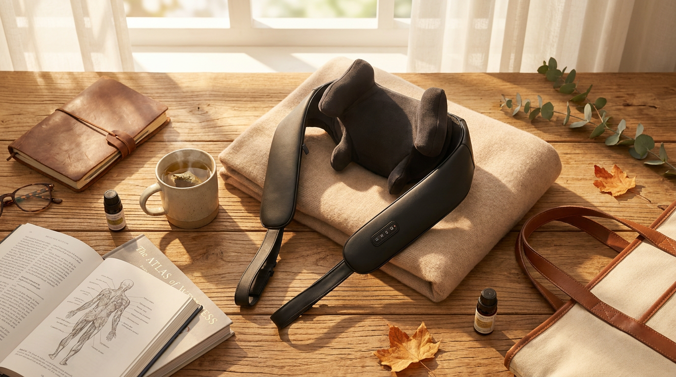 Using a Cordless Neck Massager for Pinched Nerve Relief