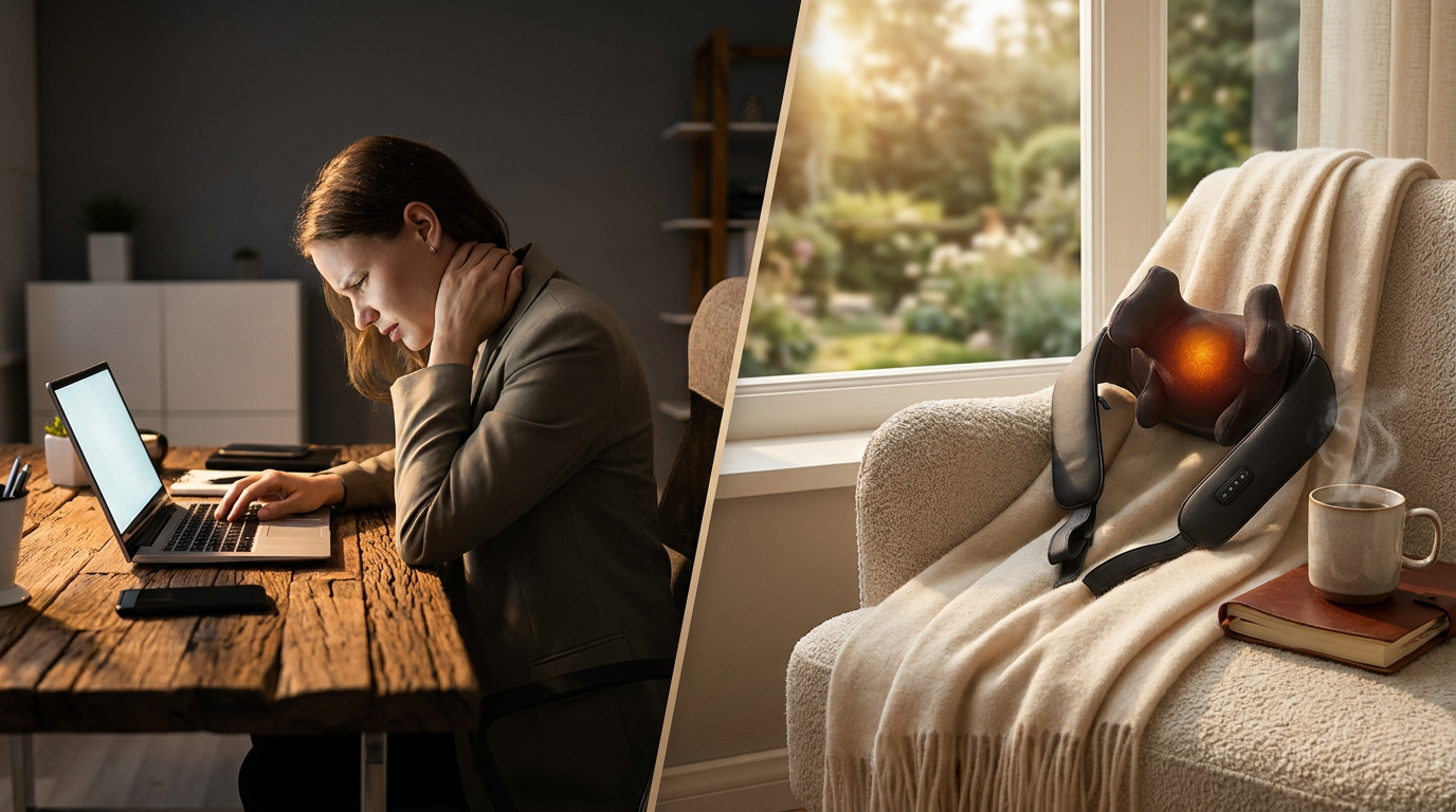 Can a Cordless Neck Massager fix tech neck strain?