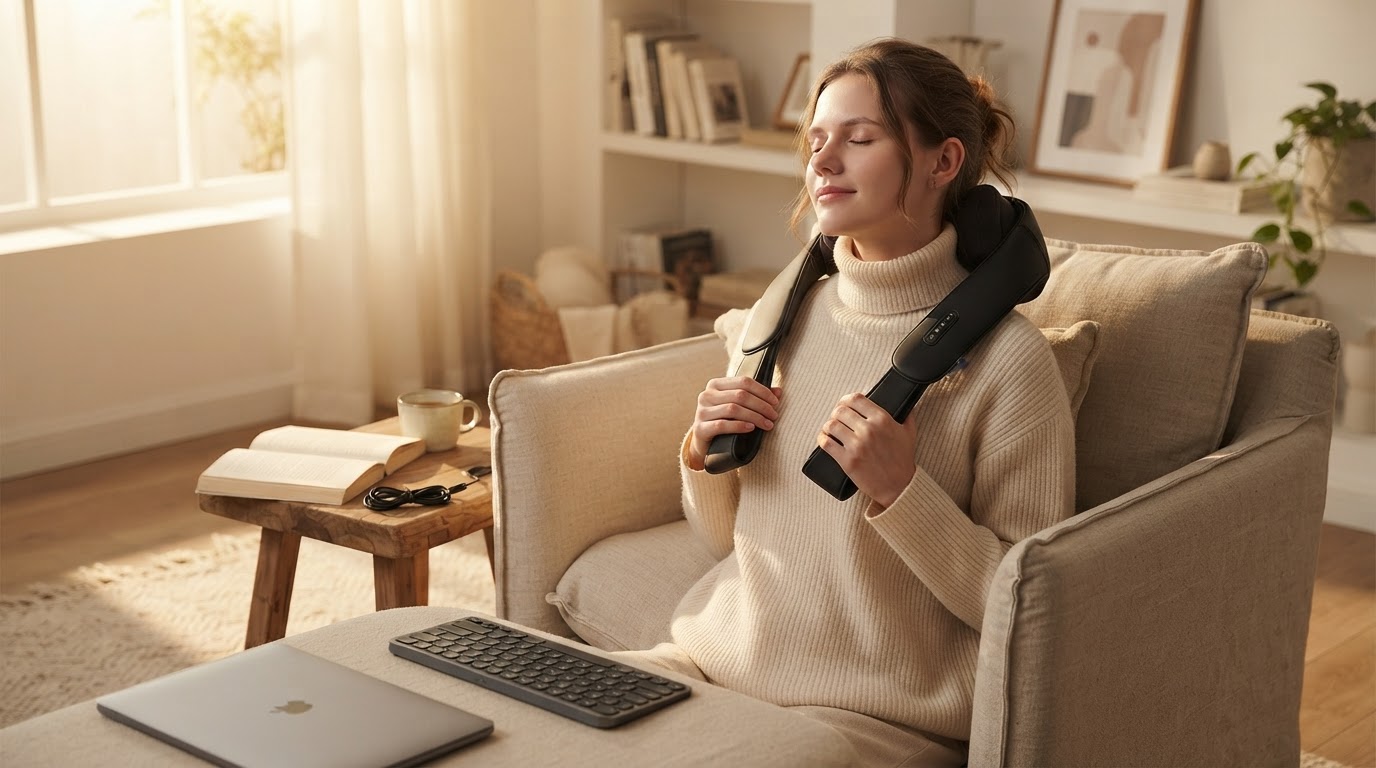 Can a Cordless Neck Massager Relieve Tech Neck Symptoms?