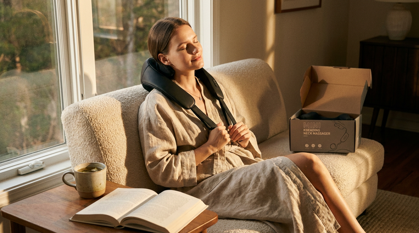 CuPiLo Neck Massager Deal Hits $19.99 on Amazon