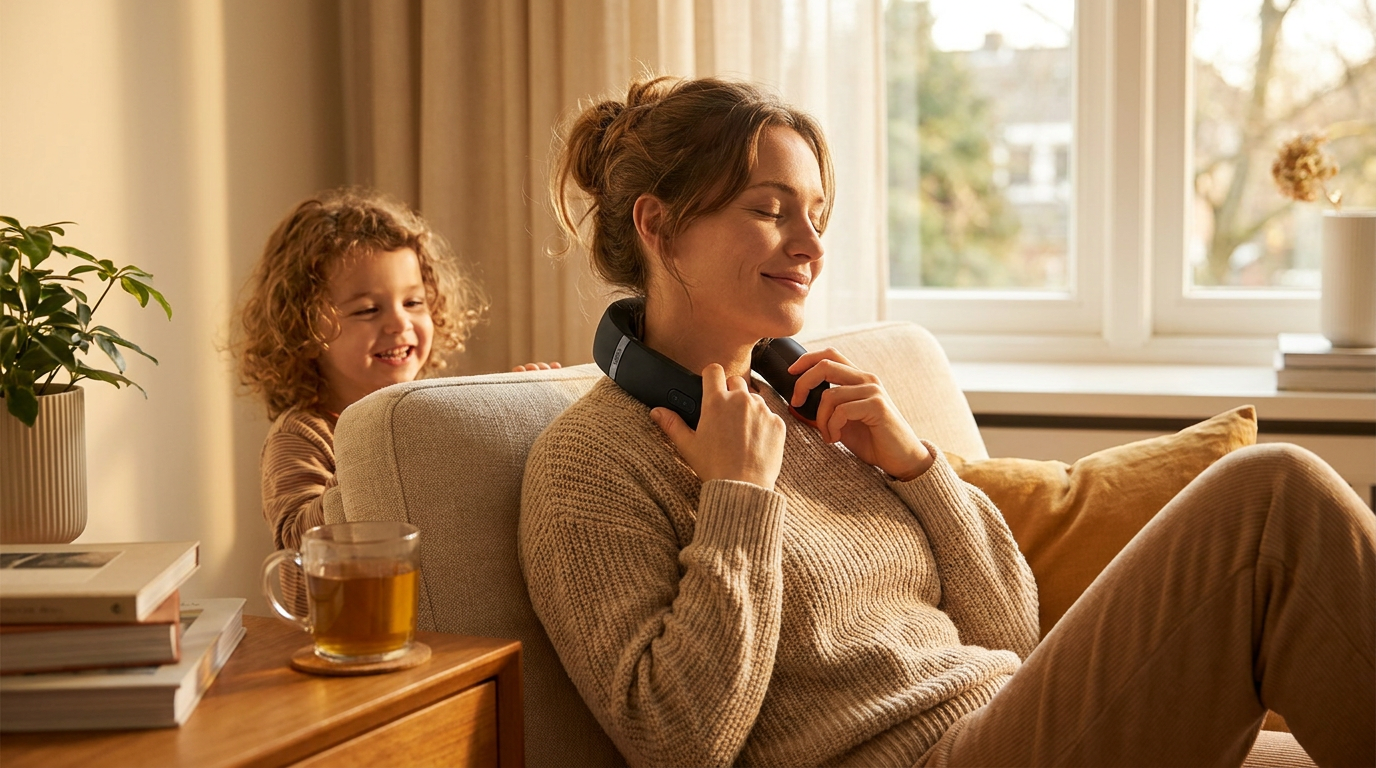 Using a Cordless Neck Massager for Chronic Tension Relief