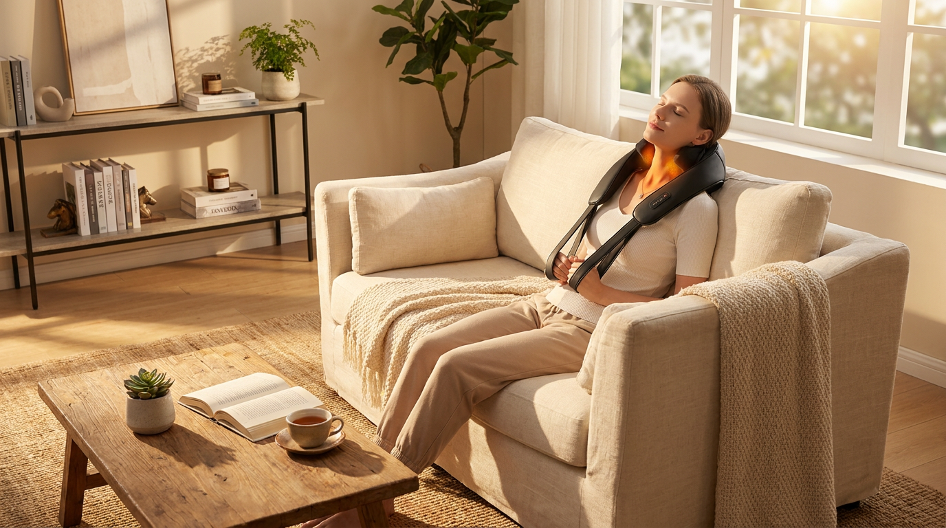 Heycool Deal Meets MASGRE Cordless Neck Massager Comfort