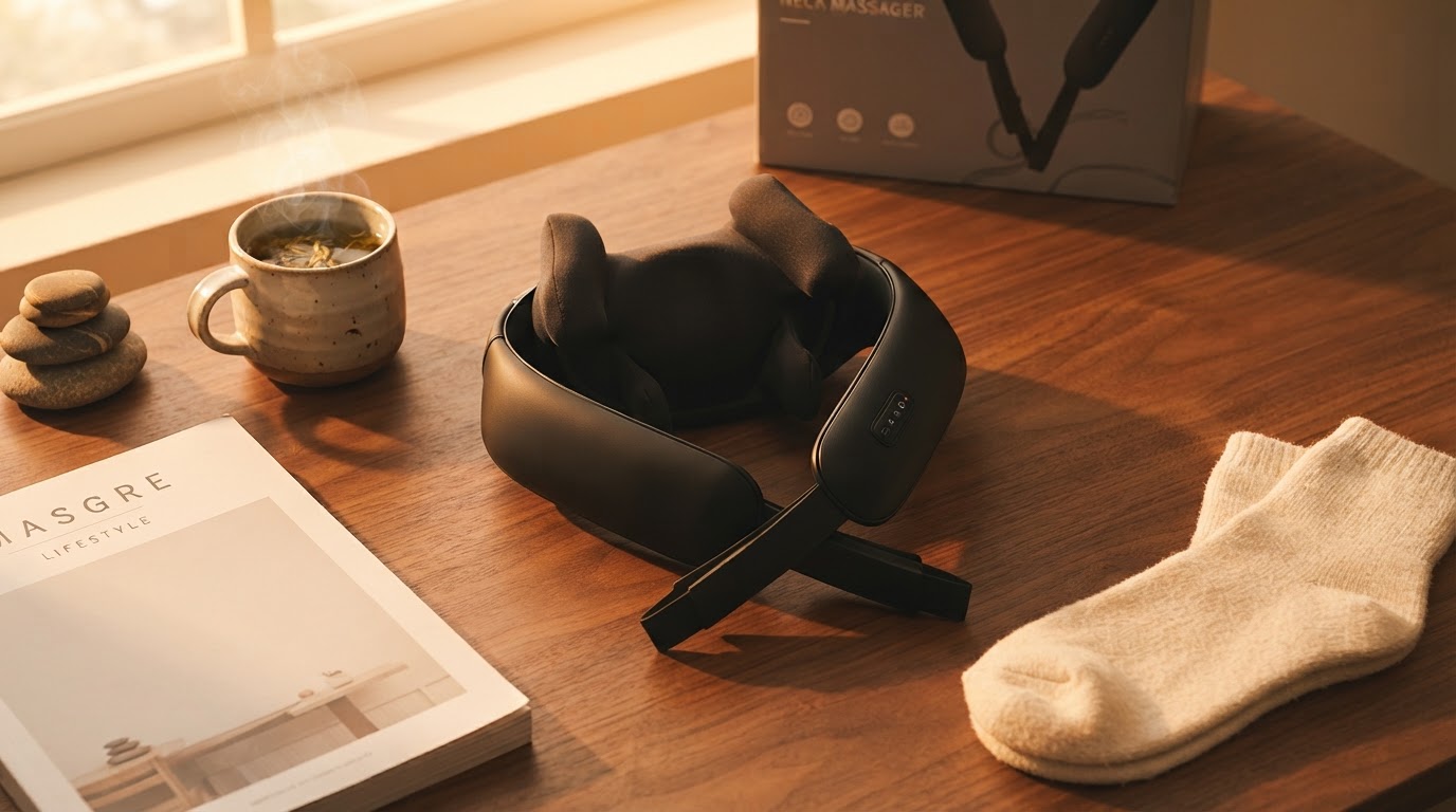 MASGRE Neck Massager: Experience Deep Relief, Uninterrupted